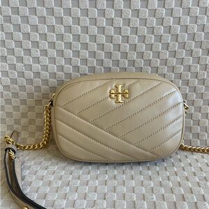 Authentic Tory Burch Kira Chevron Camera Bag